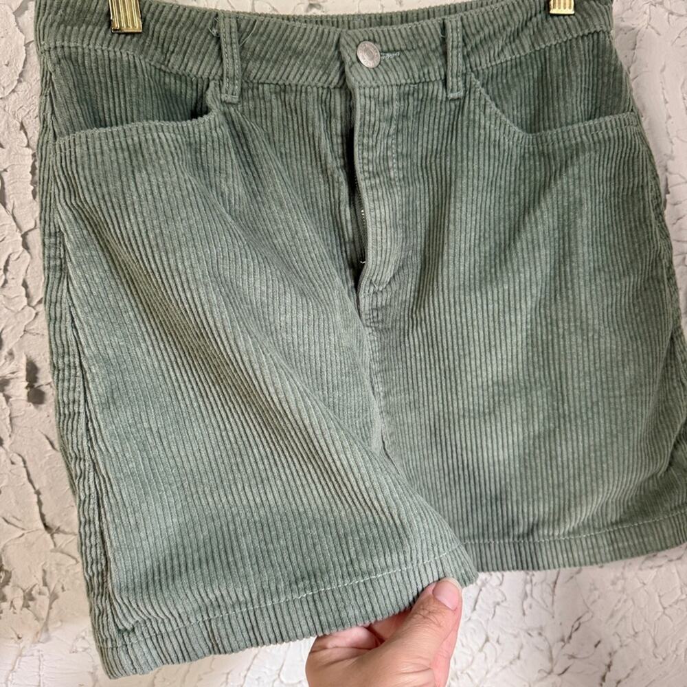 Forever 21 Seafoam Green Corduroy Skirt - Picture 4 of 7